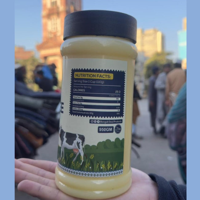 Bangali Desi Ghee – Pack of 3 (950g Each)